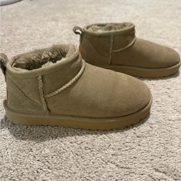 UGG Shoes - UGG Classic Ultra Mini Short Boots Tan Suede (antelope color) 6